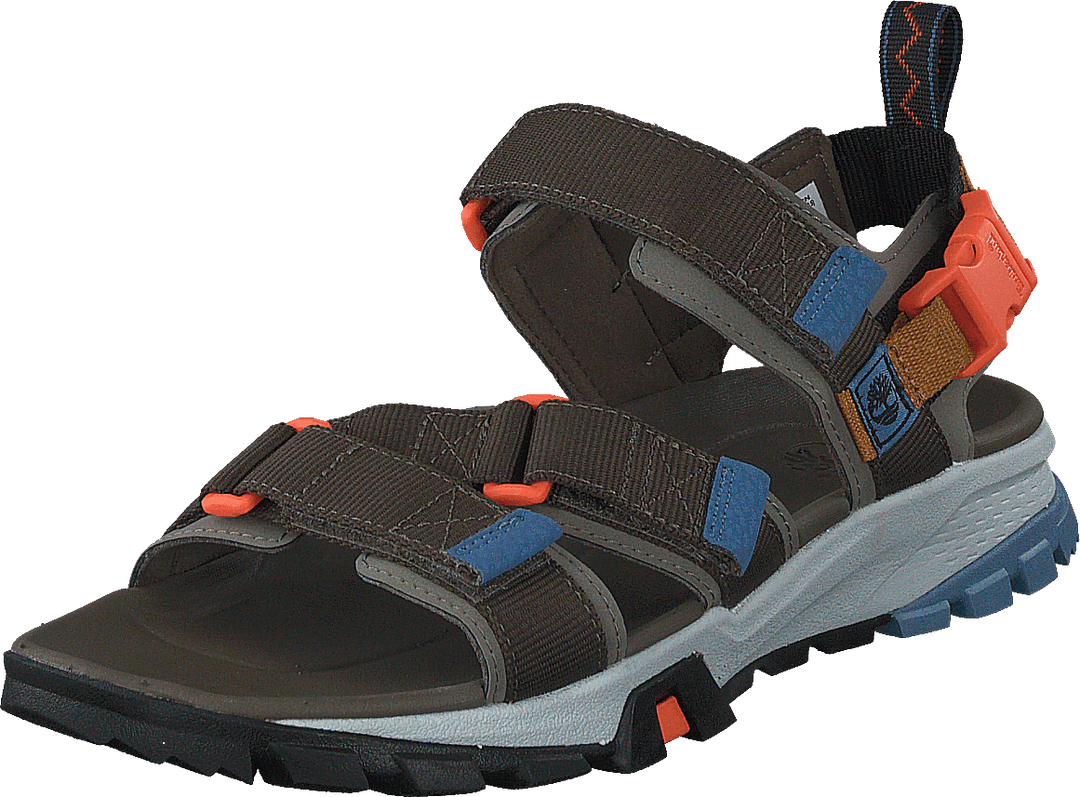 Garrison Trail Webbing Sandal Dark Green