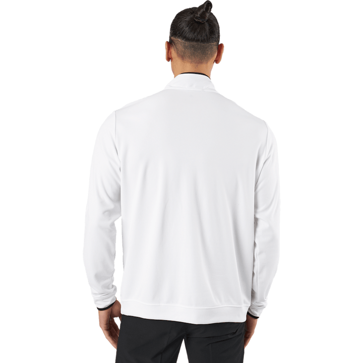 Quarter-Zip Sweatshirt White