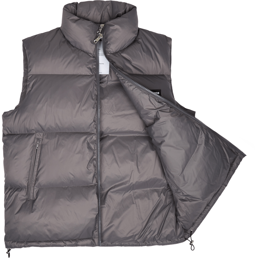 Scott Down Vest Grey