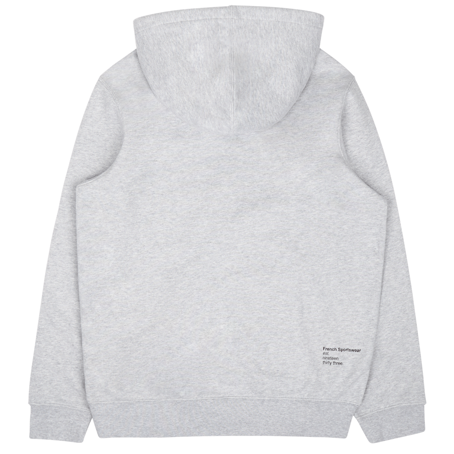 Sweat à capuche uni Lacoste Classic Fit Argent Chine