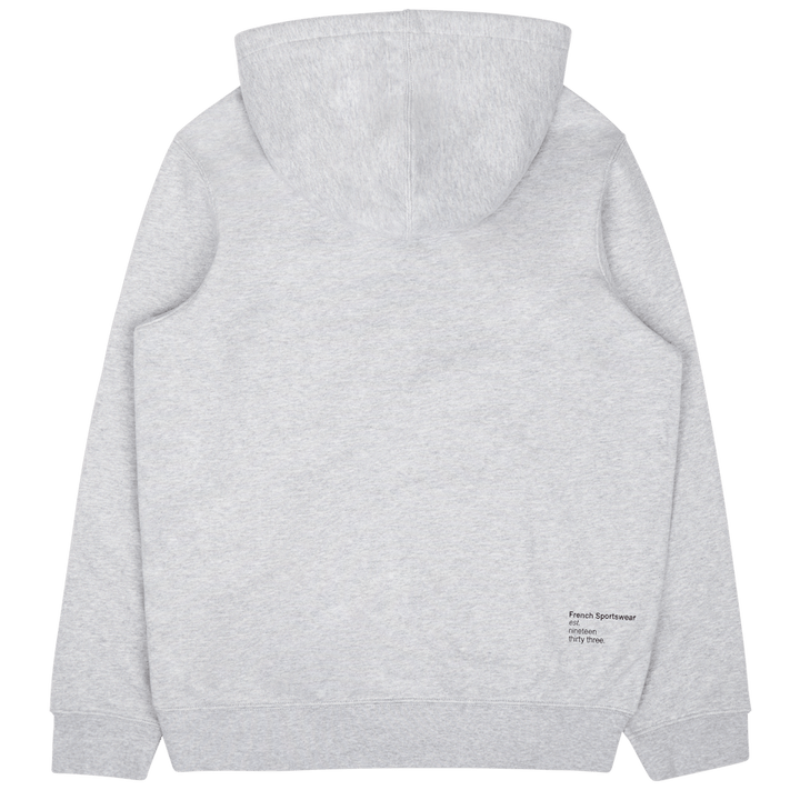 Sweat à capuche uni Lacoste Classic Fit Argent Chine