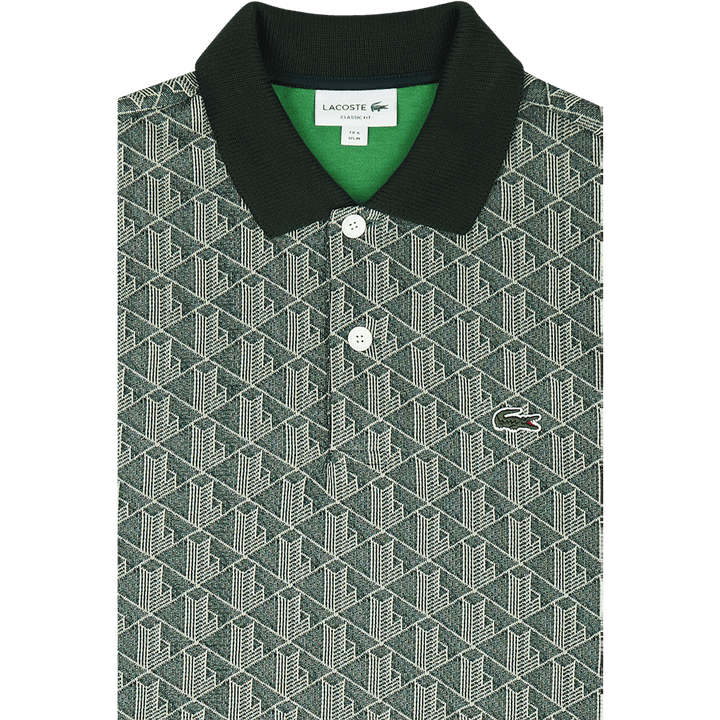 Lacoste Classic Fit Monogram Polo Shir
