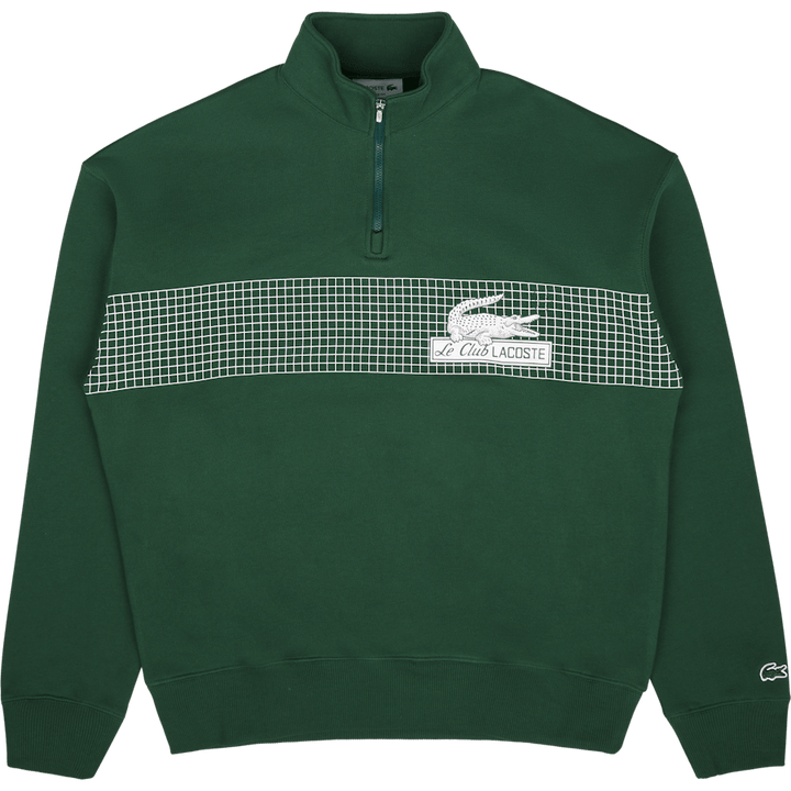Loose Fit Sweatshirt med nätmönster