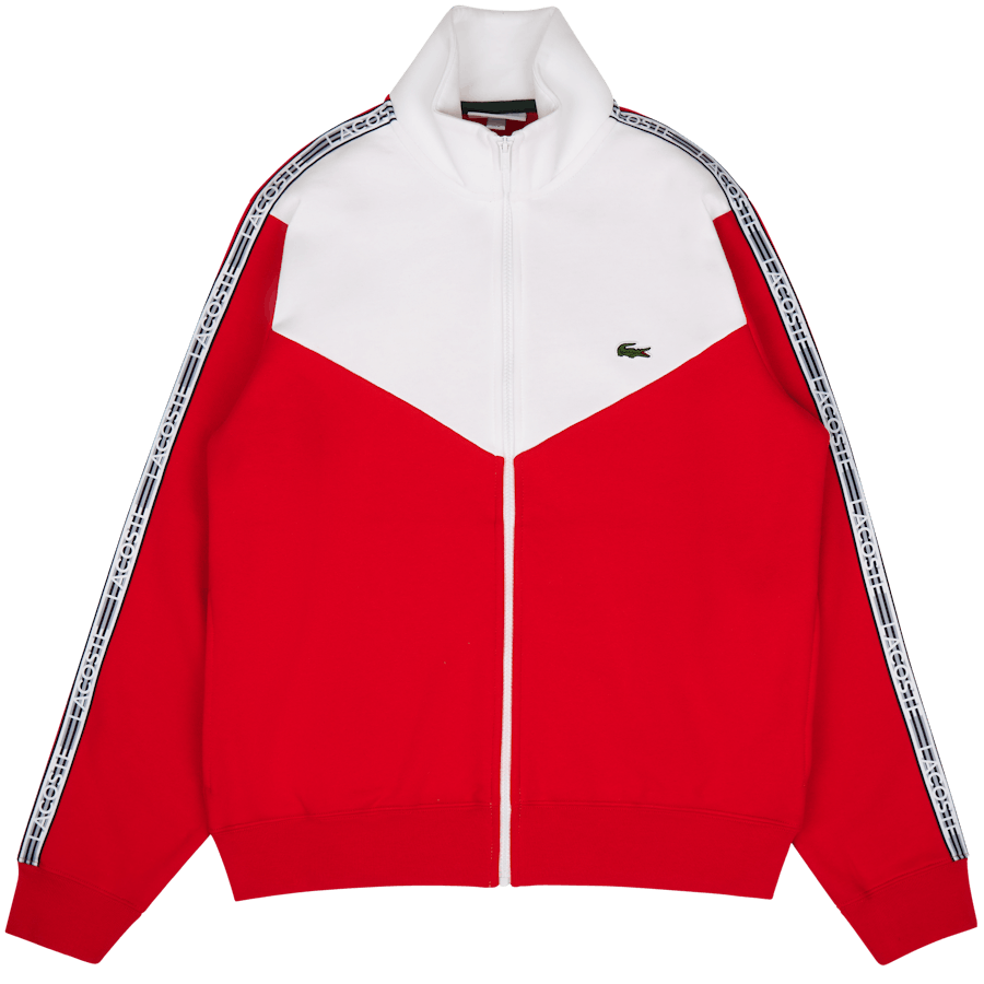 Lacoste Classic Fit Color Block Zip Sw Corrida