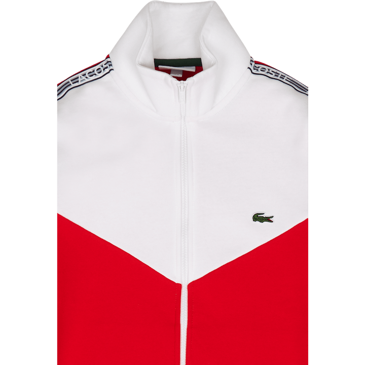Lacoste Classic Fit Color Block Zip Sw Corrida