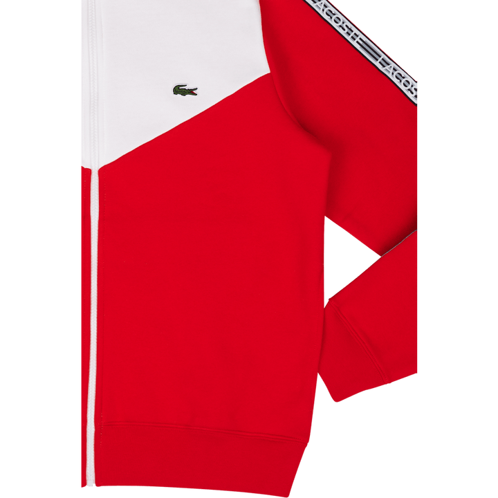 Lacoste Classic Fit Color Block Zip Sw Corrida