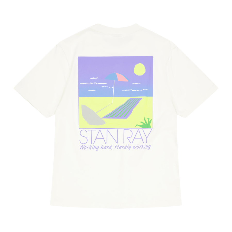 Hardly Working Tee Natural