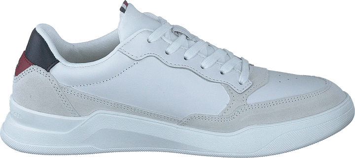 Elevated Cupsole Leather Mix White