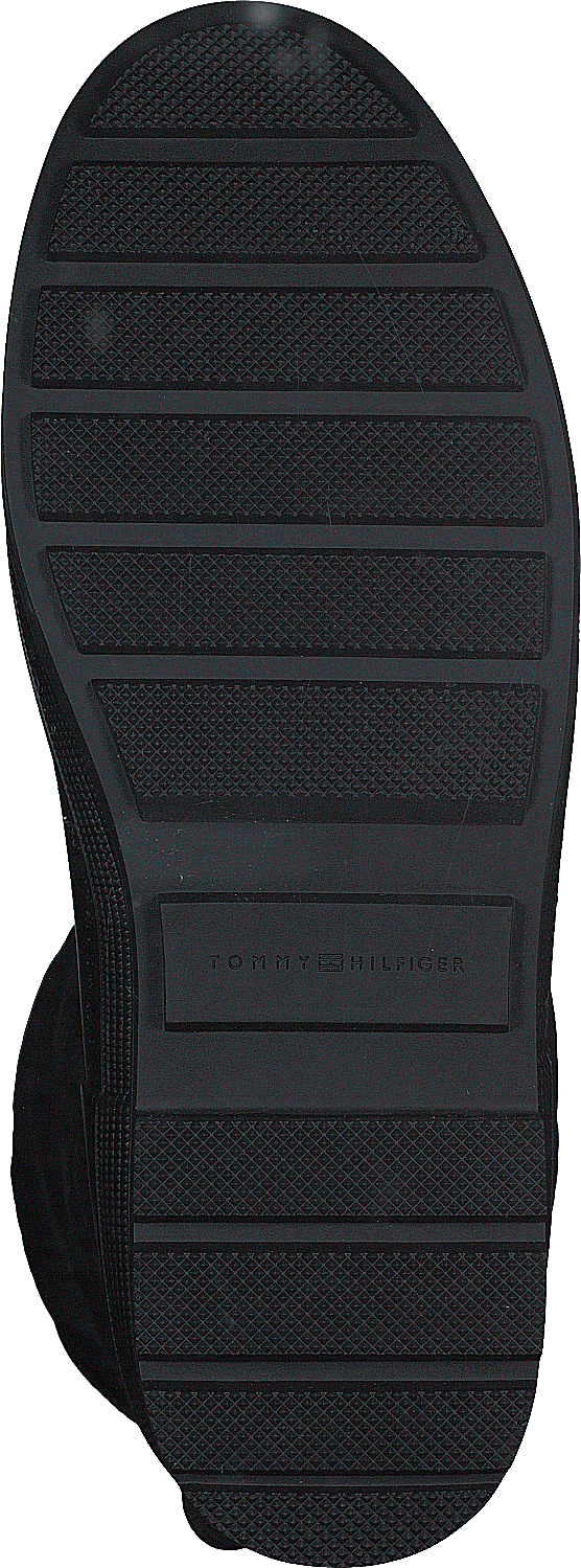 Regenstiefel mit Monogramm Schwarz