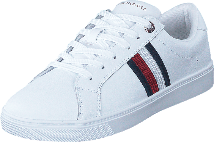 Essential Stripe Sneaker White