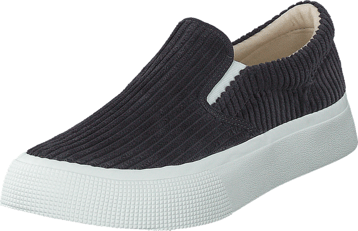 Slipon Kord Grau