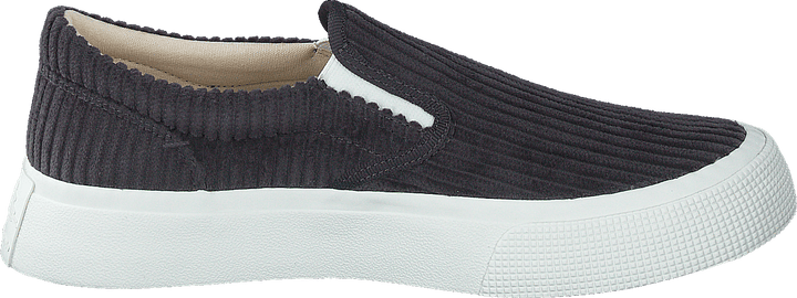 Slipon Kord Grau