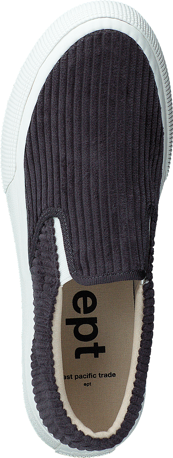 Slipon Kord Grau