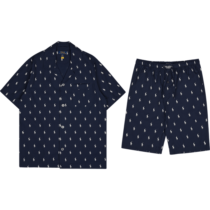 Baumwoll-Schlafset Navy / Nevis Aopp
