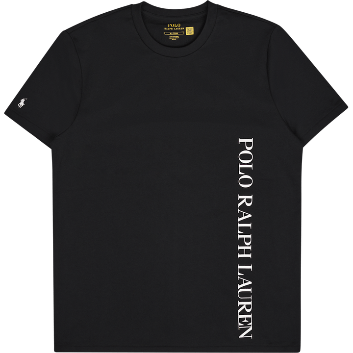 Loop Back Jersey Sleep Top Polo Black
