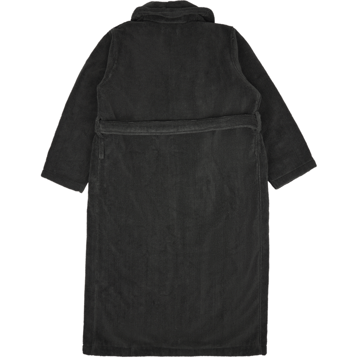 Shawl-Collar Terry Robe Dark Slate