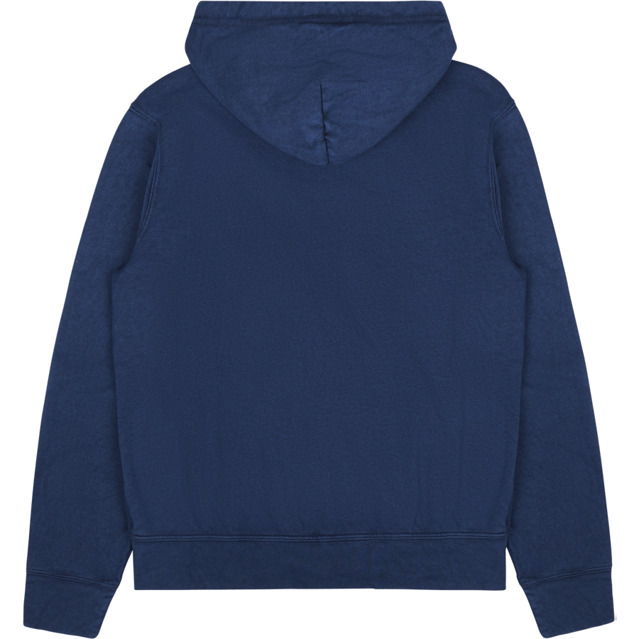Spa Terry Full-Zip Hoodie Newport Navy