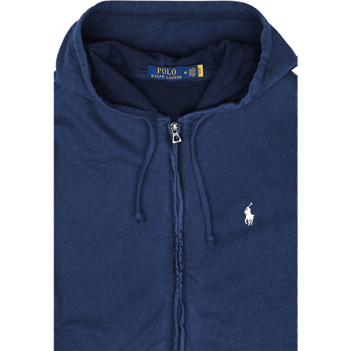 Spa Terry Full-Zip Hoodie Newport Navy