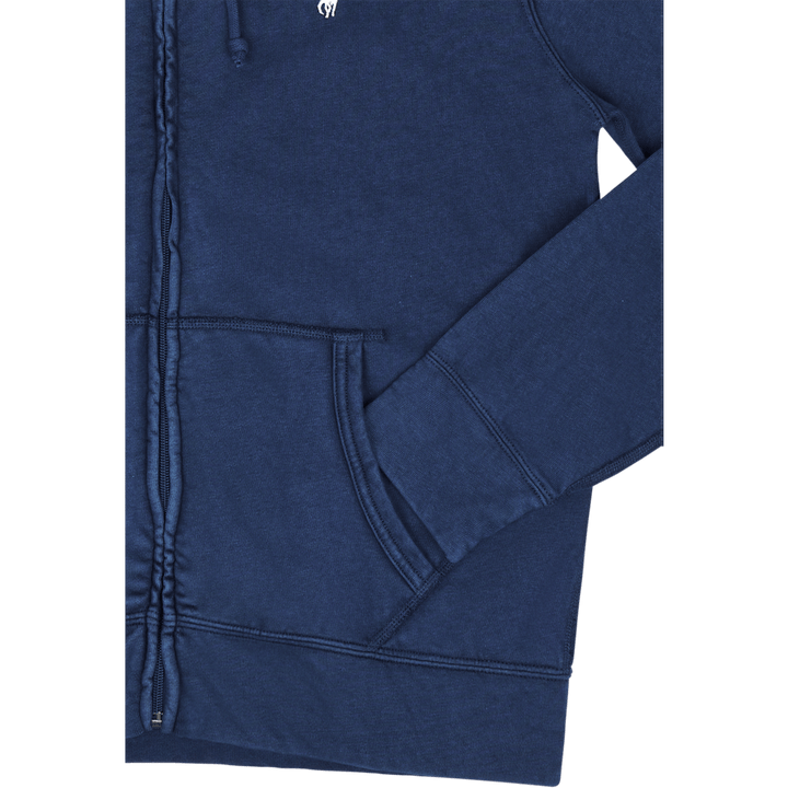 Spa Terry Full-Zip Hoodie Newport Navy