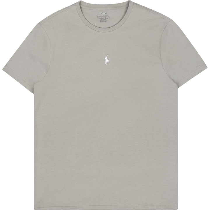 Custom Slim Fit Jersey T-Shirt mit Rundhalsausschnitt Grey Fog