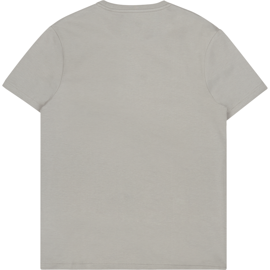 Custom Slim Fit Jersey T-Shirt mit Rundhalsausschnitt Grey Fog