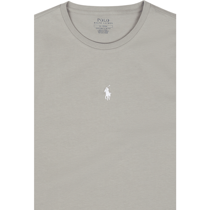 Custom Slim Fit Jersey T-Shirt mit Rundhalsausschnitt Grey Fog