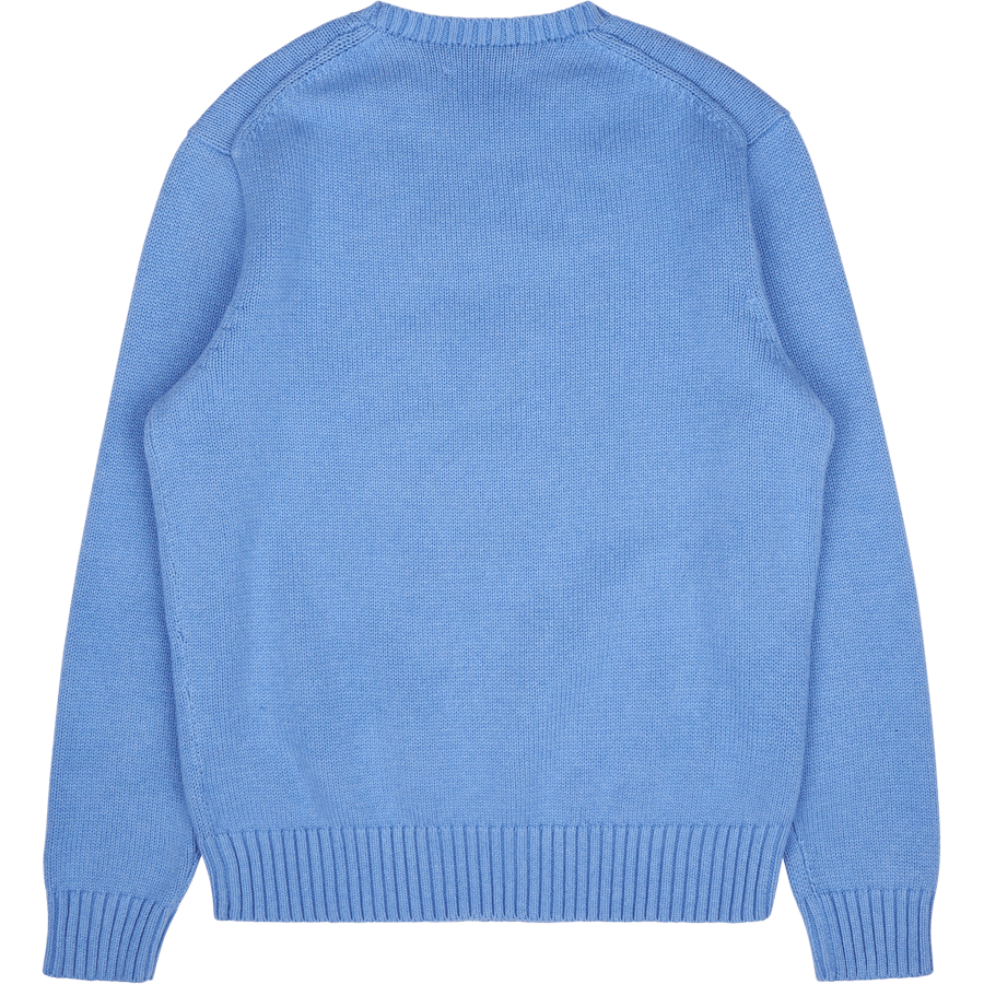 Polo Bear Cotton Sweater Soft Royal