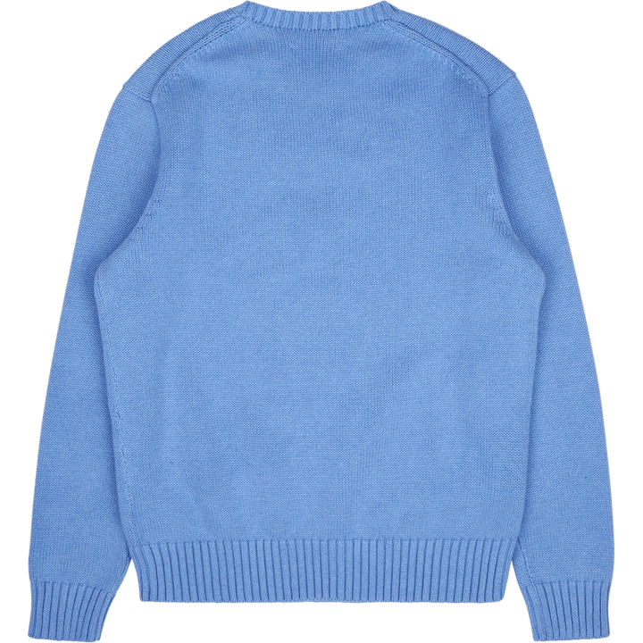 Polo Bear Cotton Sweater Soft Royal