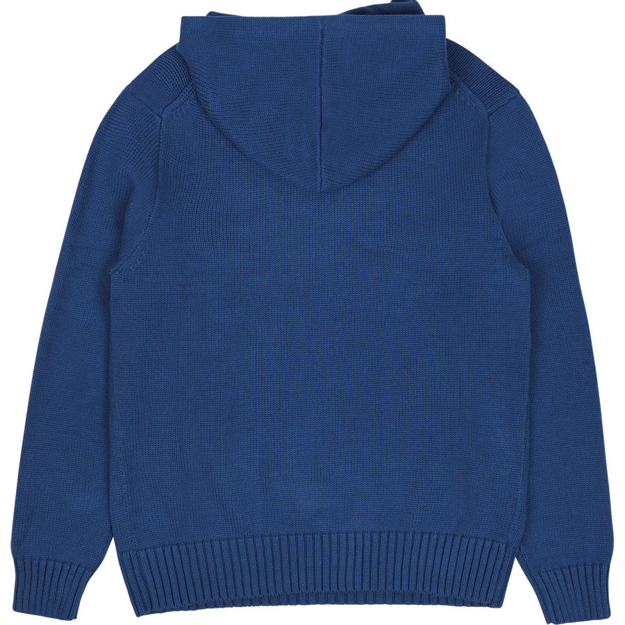 Polo Ralph Lauren Pletená mikina s kapucí Old Royal