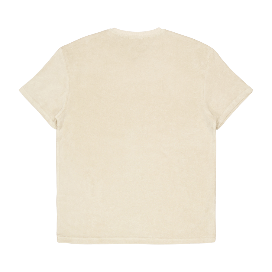 Froté tričko Classic Fit Spring Beige