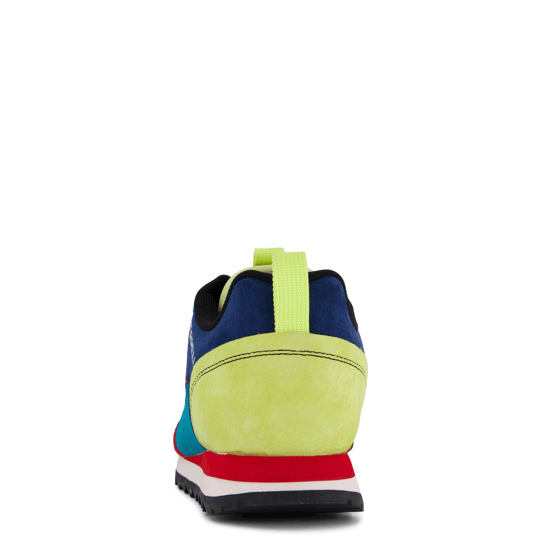 Baskets Alpine Poséidon/citron vert