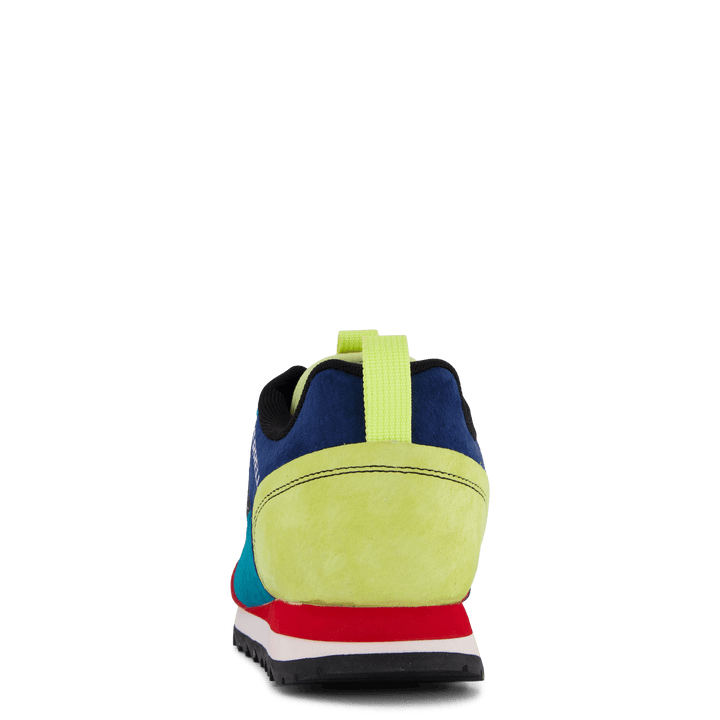 Baskets Alpine Poséidon/citron vert