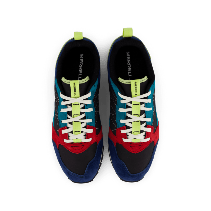 Baskets Alpine Poséidon/citron vert