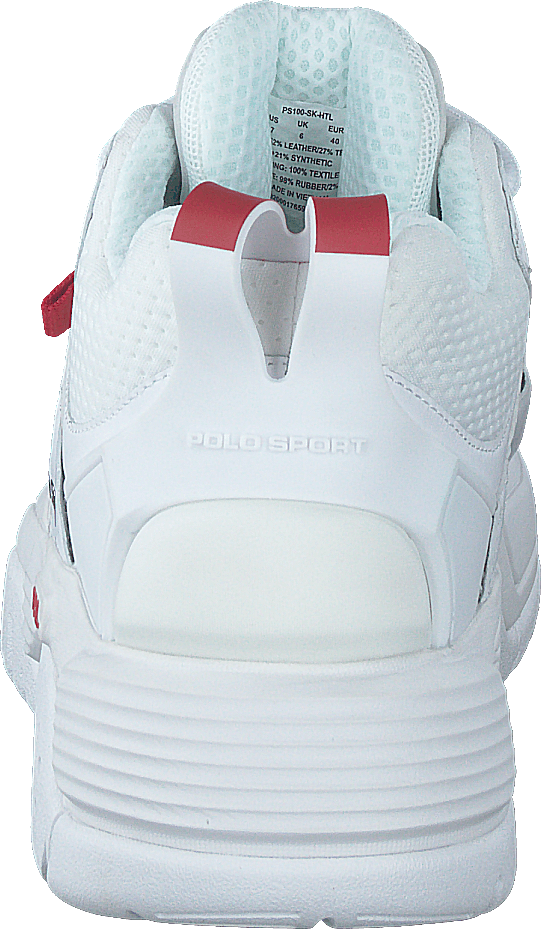 PS100 High-Top Sneaker White / Navy / RL2000 Red
