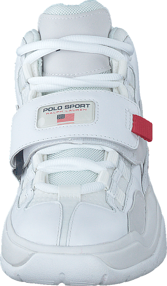 PS100 High-Top Sneaker White / Navy / RL2000 Red