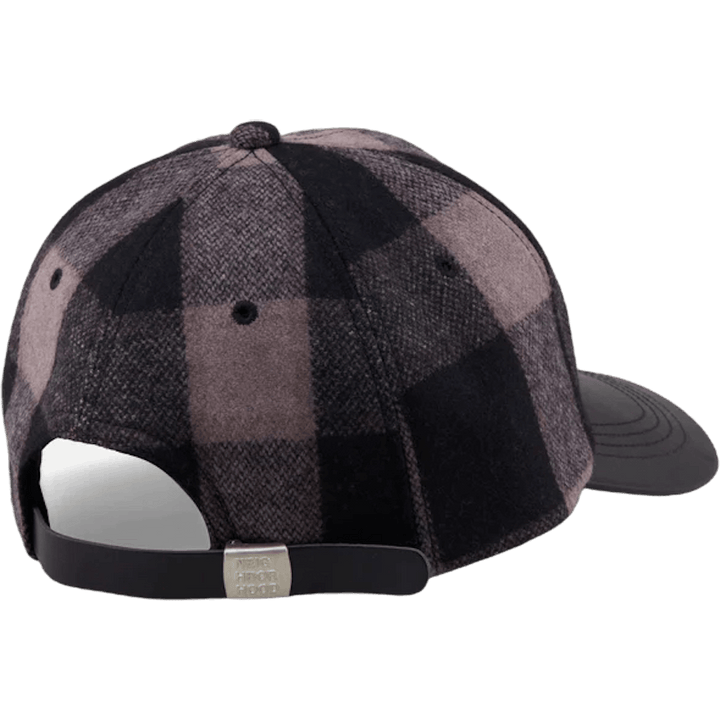 Buffalo Check Dad Cap . Wn Gray