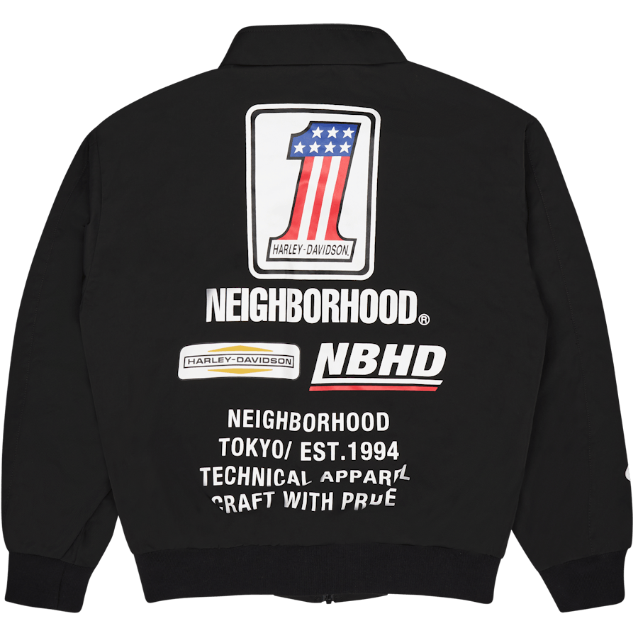 H-d . Racing Jk . Pe Black