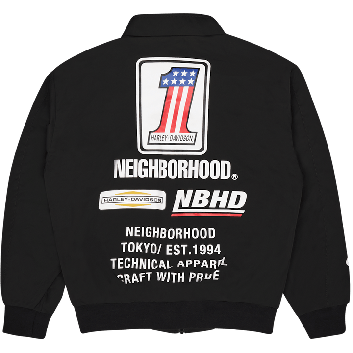 H-d . Racing Jk . Pe Black