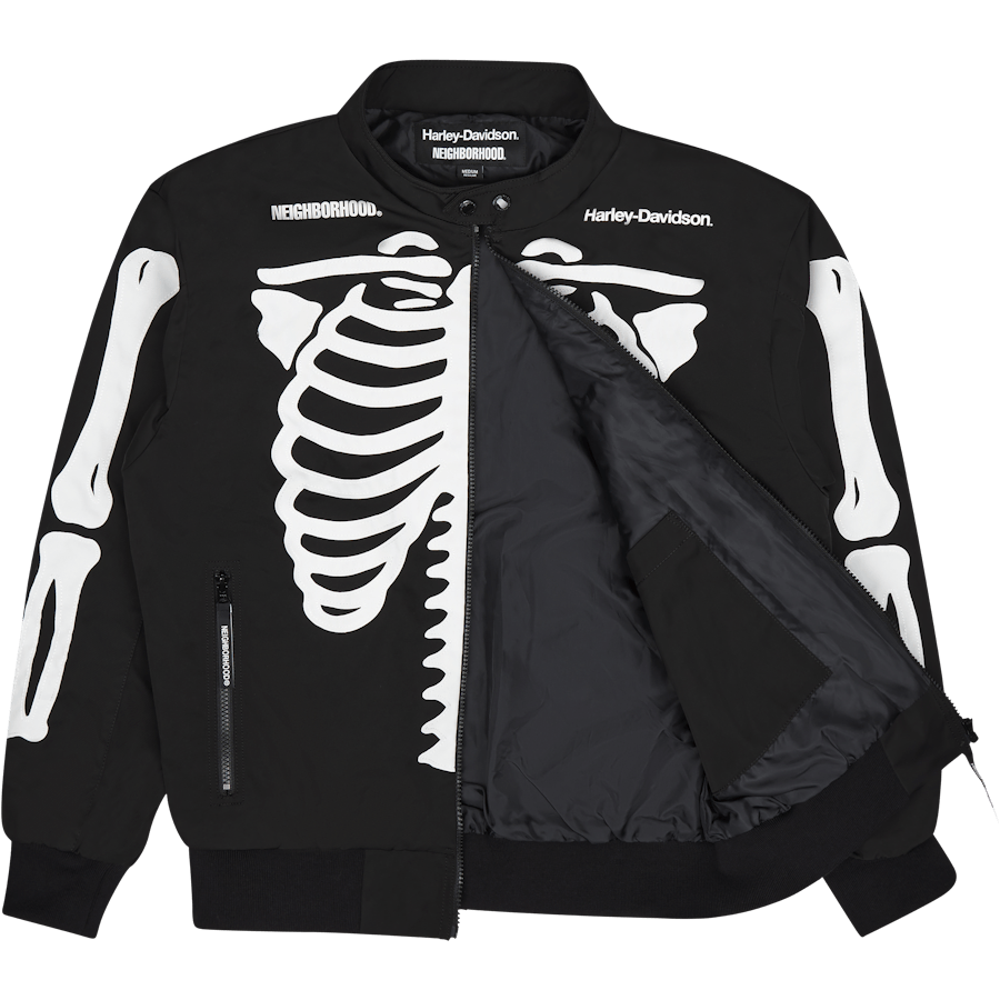 H-d . Racing Jk . Pe Black