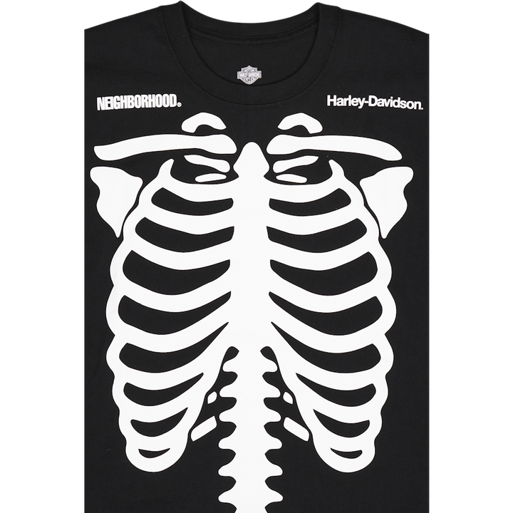 H-d . Crewneck Ls . Co Black