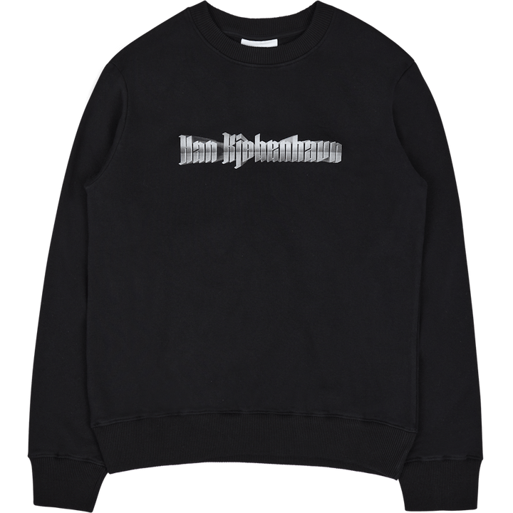 Artwork Regular Crewneck Black
