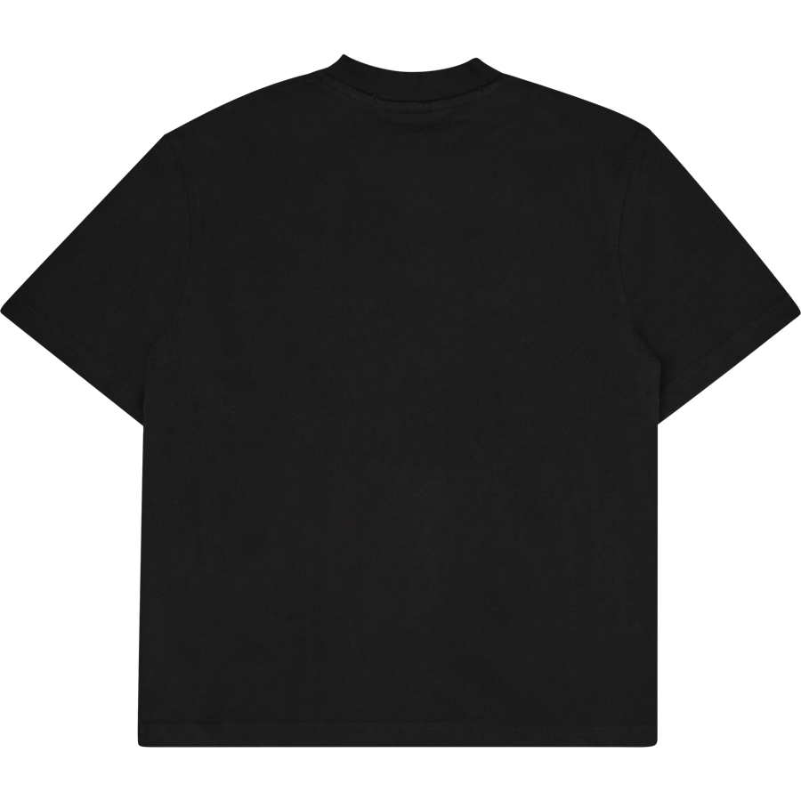 Distressed Tee Short Sleeve Lo Distressed Black