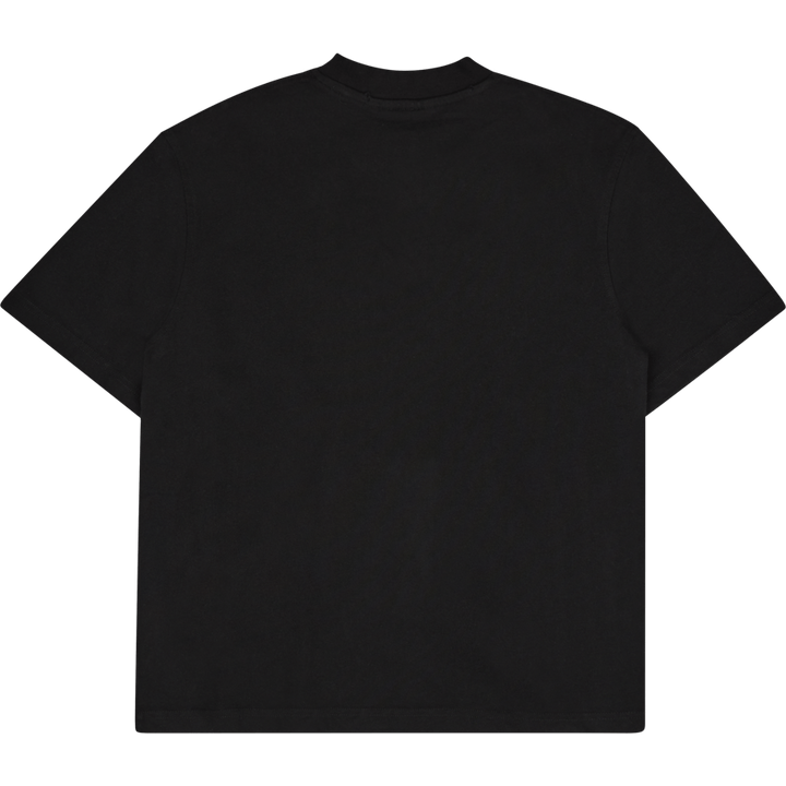 Distressed Tee Short Sleeve Lo Distressed Black
