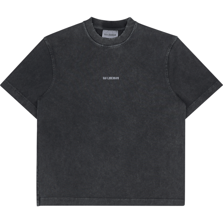 Distressed Tee Short Sleeve Lo Distressed Dark Grey