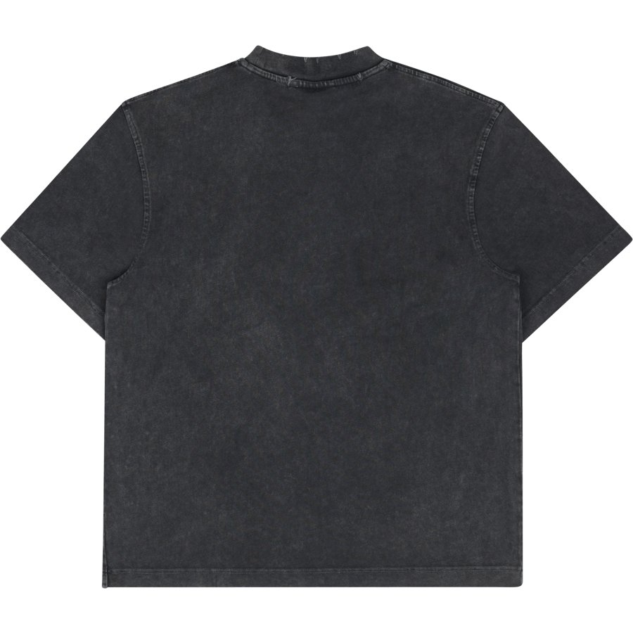 Distressed Tee Short Sleeve Lo Distressed Dark Grey