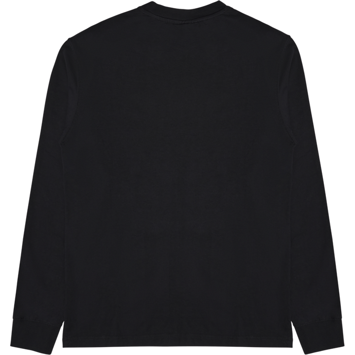 Casual Tee mit langen Ärmeln Schwarz