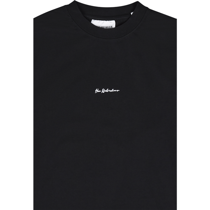 Casual Tee mit langen Ärmeln Schwarz