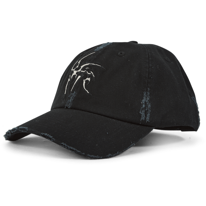 Cappello tribale invecchiato nero