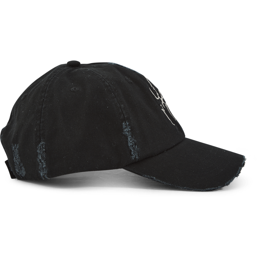 Cappello tribale invecchiato nero