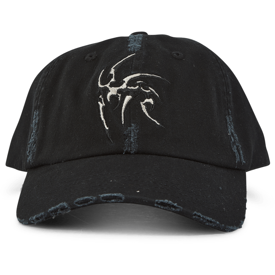 Cappello tribale invecchiato nero